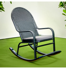 Крісло‑гойдалка Greengard Relax, сіре