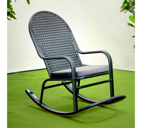 Крісло‑гойдалка Greengard Relax, сіре