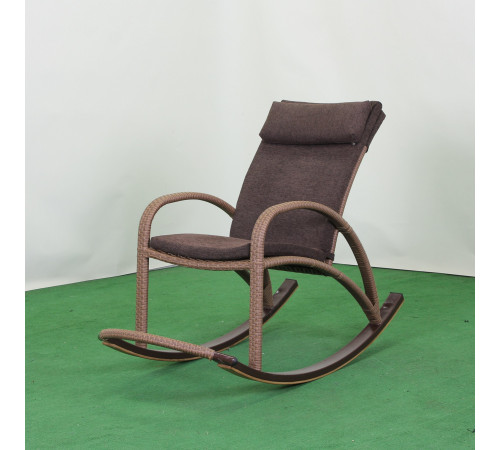 Крісло‑гойдалка Greengard Козак, коричневе