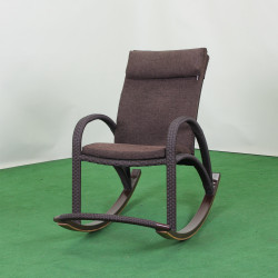 Крісло‑гойдалка Greengard Козак К-200, коричневе