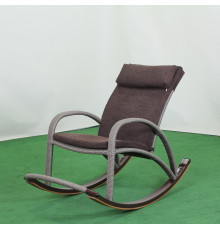 Крісло‑гойдалка Greengard Козак, сіро-коричневе