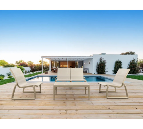 Стіл кавовий Siesta Sky Lounge, бежевий