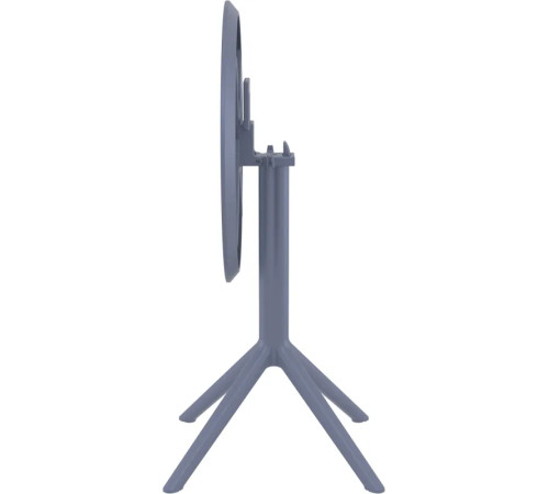 Стіл складаний Siesta Sky 60, темно-сірий