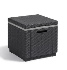 Стіл-холодильник Keter Ice Cube 42 х 42 см, сірий