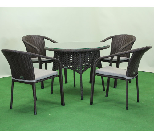 Стіл садовий Greengard Балеар Ст-6.100, коричневий