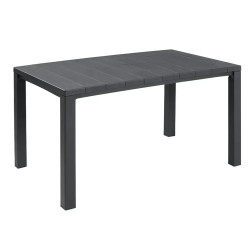 Стіл садовий Keter Julie 147 х 90 см, графіт