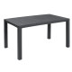 Стіл садовий Keter Julie 147 х 90 см, графіт
