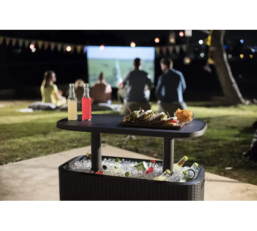 Стіл-холодильник Keter Bevy Bar, коричневий