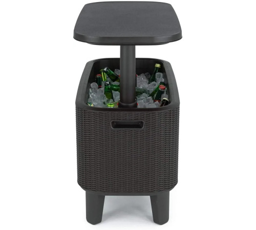 Стіл-холодильник Keter Bevy Bar, коричневий