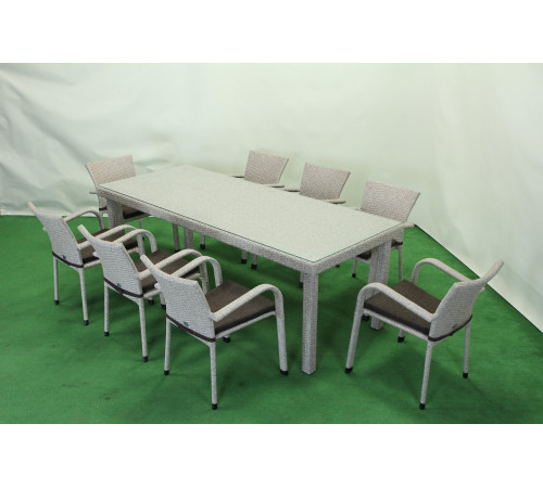 Стіл садовий Greengard Вермонт 220 Ст-2.220.90-3, бежевий