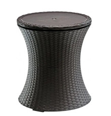 Стіл-холодильник Keter Cool Bar Rattan, коричневий