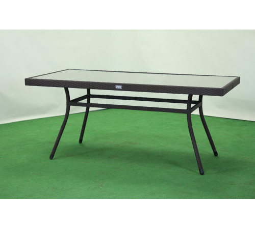 Стіл садовий Greengard Крістал 200 Ст-4.200.90, коричневий