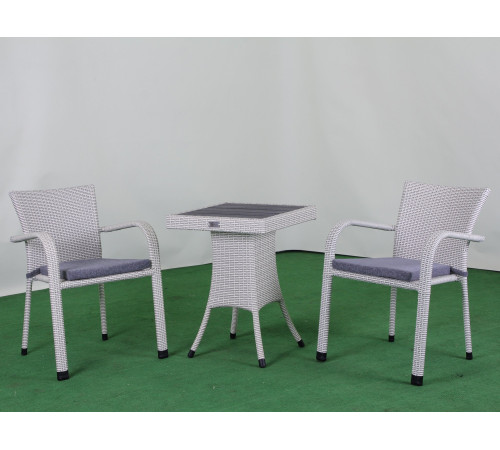 Стіл садовий Greengard Терра Ст-7.60-3, білий