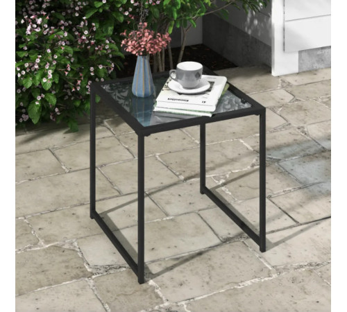 Стіл садовий Costway Trotten 43х46 см, чорний
