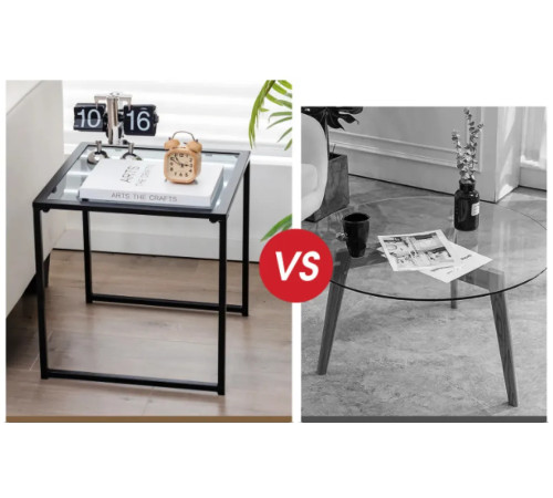 Стіл садовий Costway Trotten 43х46 см, чорний