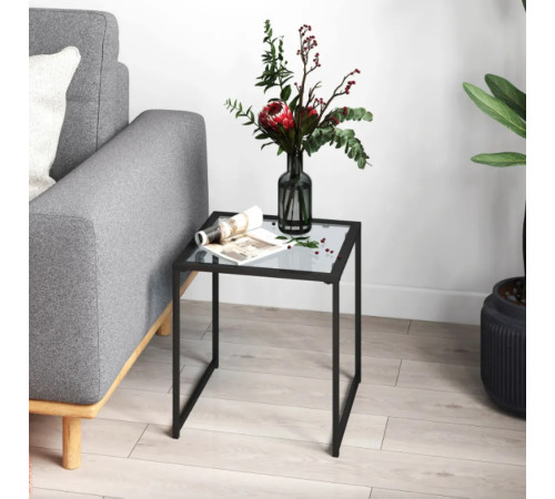 Стіл садовий Costway Trotten 43х46 см, чорний