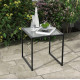 Стіл садовий Costway Trotten 43х46 см, чорний