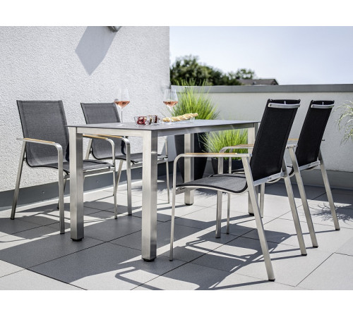 Каркас садового стола KETTLER CUBIC 160 x 95 x 72 см