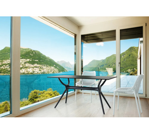 Стіл обідній Siesta Air 140, чорний