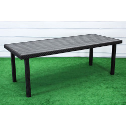 Стіл садовий Greengard Верона Ст-10.220.92, коричнево-сірий