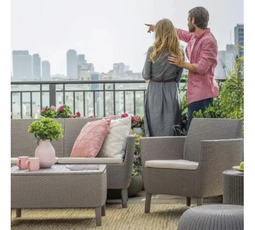 Стіл-скриня Keter Salemo 76 х 56 см, капучино