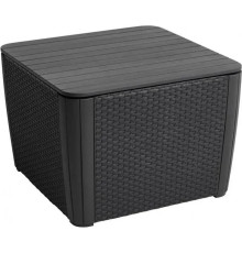 Стіл-скриня Keter Luzon Plus 57 х 57 см, графіт