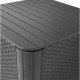 Стіл-скриня Keter Luzon Plus 57 х 57 см, графіт