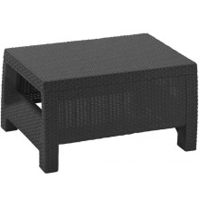 Стіл садовий Keter Corfu II 77 x 57 см, графіт
