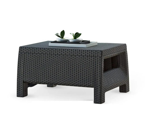 Стіл садовий Keter Corfu II 77 x 57 см, графіт