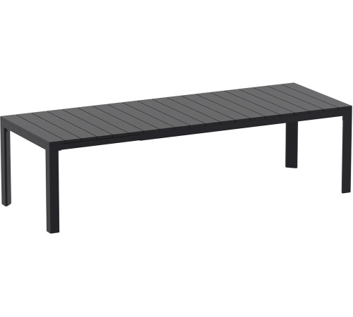 Стіл садовий розсувний Siesta Atlantic 210-280, чорний