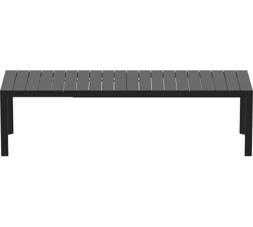 Стіл садовий розсувний Siesta Atlantic 210-280, чорний