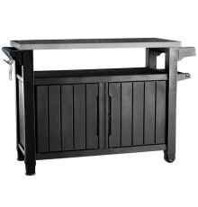 Стіл для  барбекю Keter Unity XL 207 л, графіт