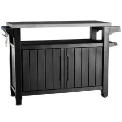 Стіл для  барбекю Keter Unity XL 207 л, графіт