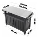 Стіл для барбекю Keter Unity XL 207 л, графіт