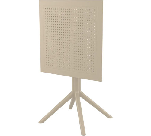 Стіл садовий розкладний Siesta Sky 60, бежевий