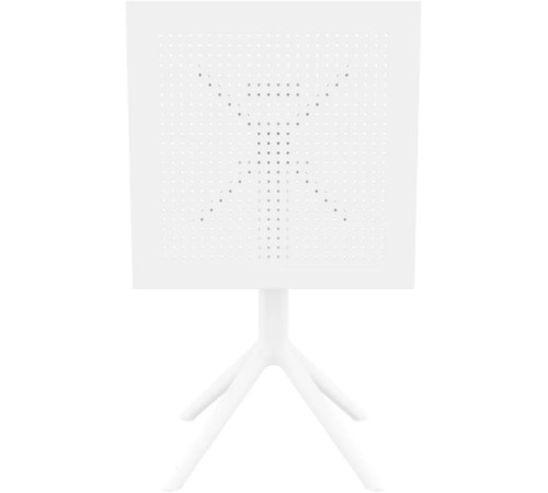 Стіл садовий розкладний Siesta Sky 60, білий