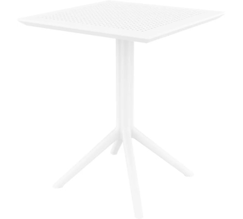 Стіл садовий розкладний Siesta Sky 60, білий