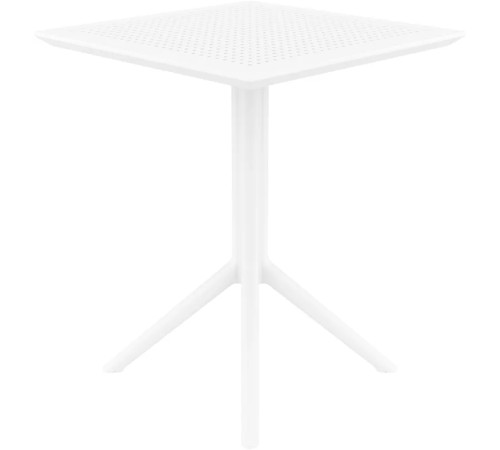 Стіл садовий розкладний Siesta Sky 60, білий