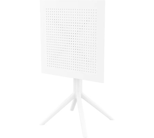 Стіл садовий розкладний Siesta Sky 60, білий