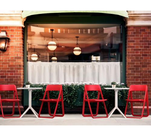 Стіл садовий розкладний Siesta Sky 60, білий