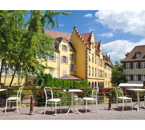 Стіл садовий розкладний Siesta Sky 60, білий