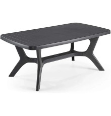Стіл садовий Keter Baltimore 170 х 100 см, графіт