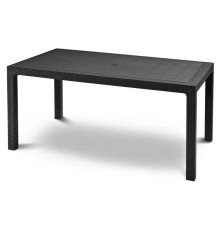 Стіл садовий Keter Melody 160 х 94 см, графіт