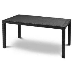 Стіл садовий Keter Melody 160 х 94 см, графіт