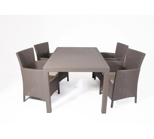 Стіл садовий Keter Melody 160 х 94 см, капучино