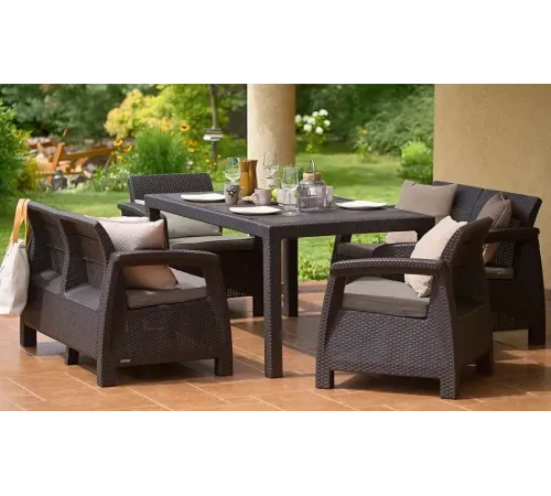 Стіл садовий Keter Melody 160 х 94 см, коричневий