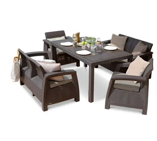 Стіл садовий Keter Melody 160 х 94 см, коричневий