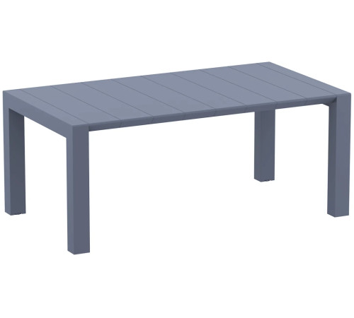 Стіл садовий розсувний Siesta Vegas 180-220, темно-сірий