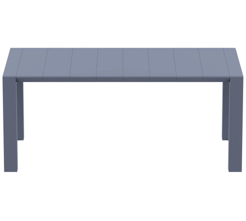 Стіл садовий розсувний Siesta Vegas 180-220, темно-сірий