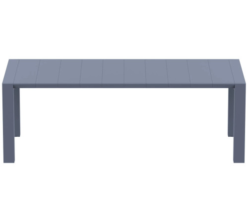 Стіл садовий розсувний Siesta Vegas 180-220, темно-сірий